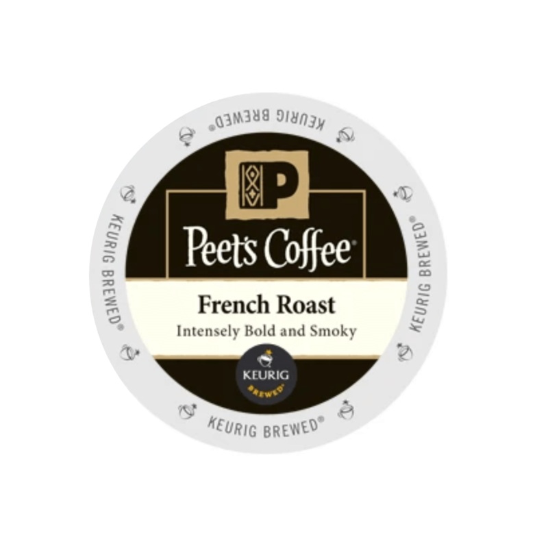 Peet’s Coffee French Roast K-Cup Pods (Case of 60)