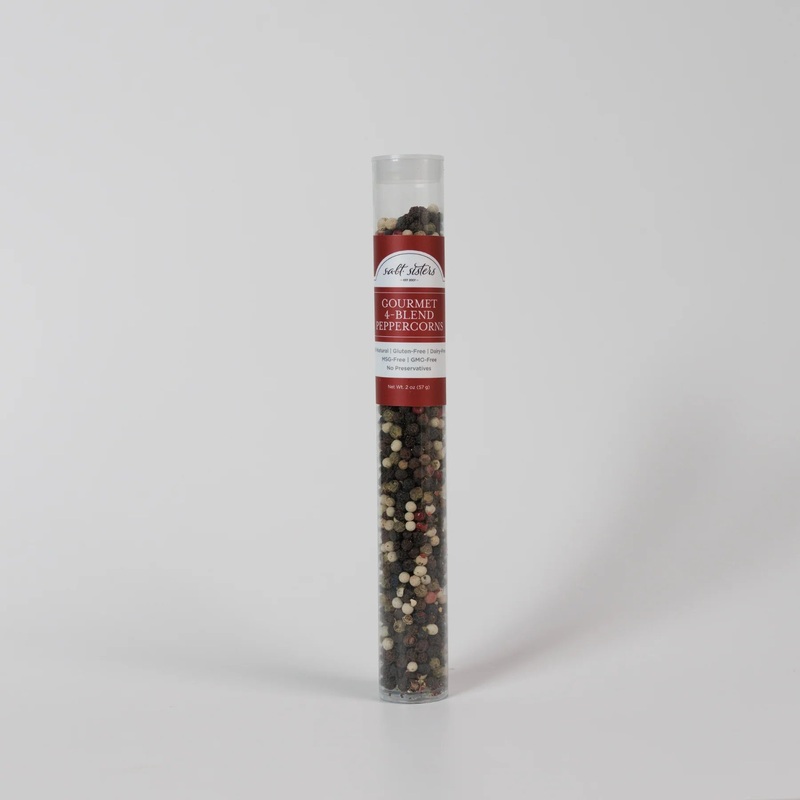 Salt Sisters 4 Blend Peppercorn Tube 2 oz