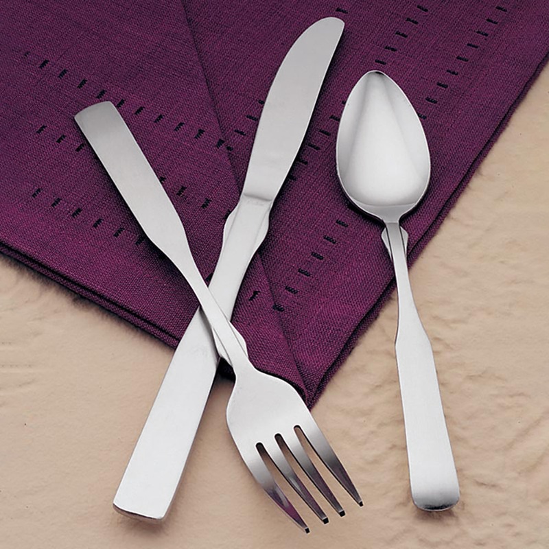 World Tableware Brandware 138 001 Salem 6 1/4″ 18/0 Stainless Steel Heavy Weight Teaspoon – 12/Pack