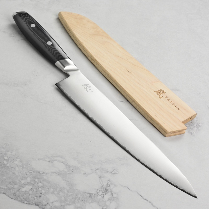 Yaxell Mon 10″ Chef’s Knife with Sheath