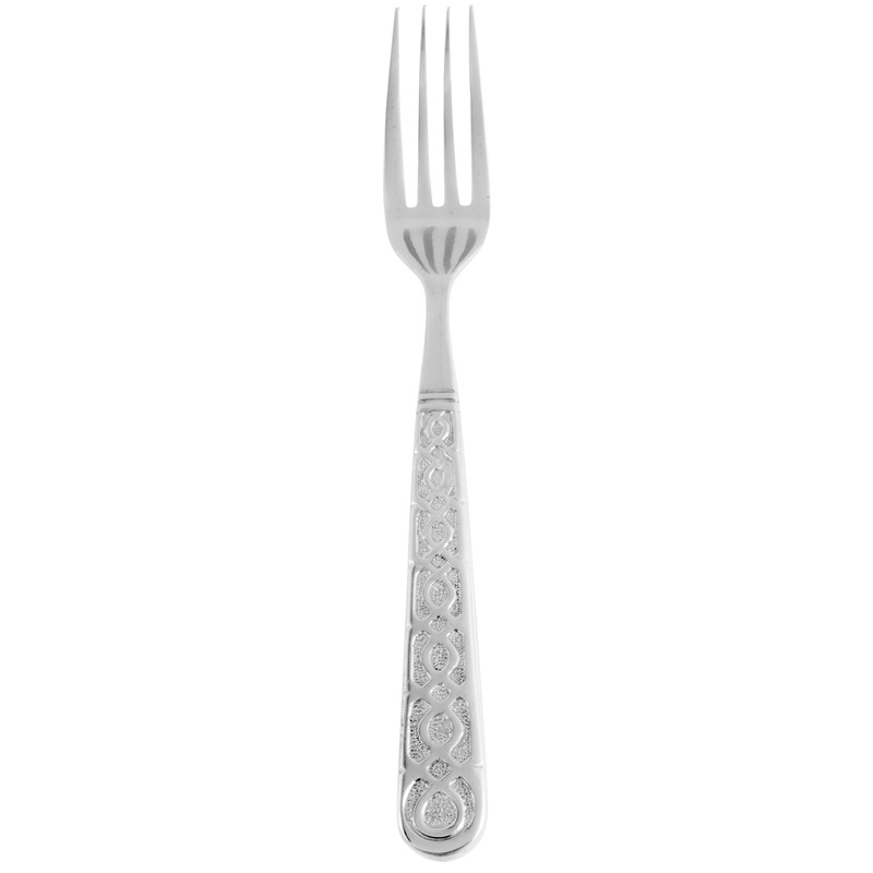 10 Strawberry Street DUB-SF Dubai 6 3/4″ 18/0 Heavy Weight Stainless Steel Salad Fork – 12/Pack