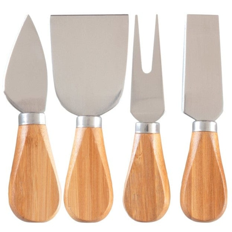 4 Piece Cheese Tool Set by Totally Bamboo