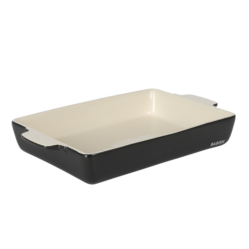 Babish Large Rectangular Stoneware Baker
