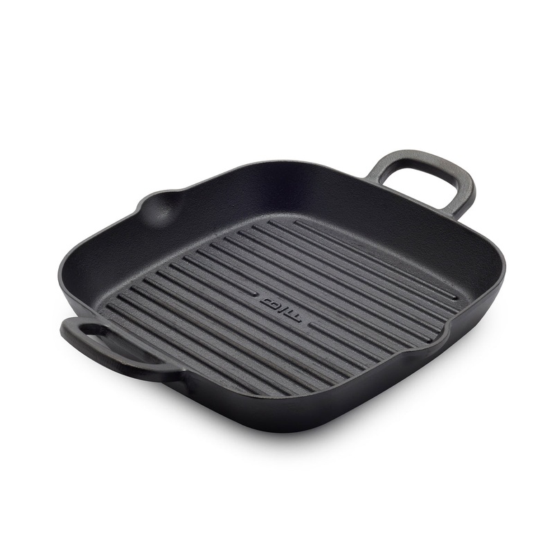 Bobby Flay by GreenPan 11″ Cast Iron Square Grill Pan