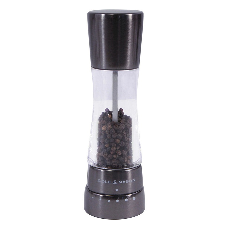 Cole & Mason Derwent Pepper Mill – Gunmetal