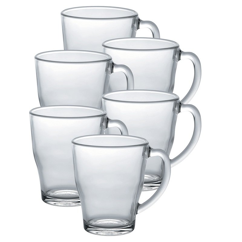 Duralex Cosy 12-3/8 oz Mug, Set of 6