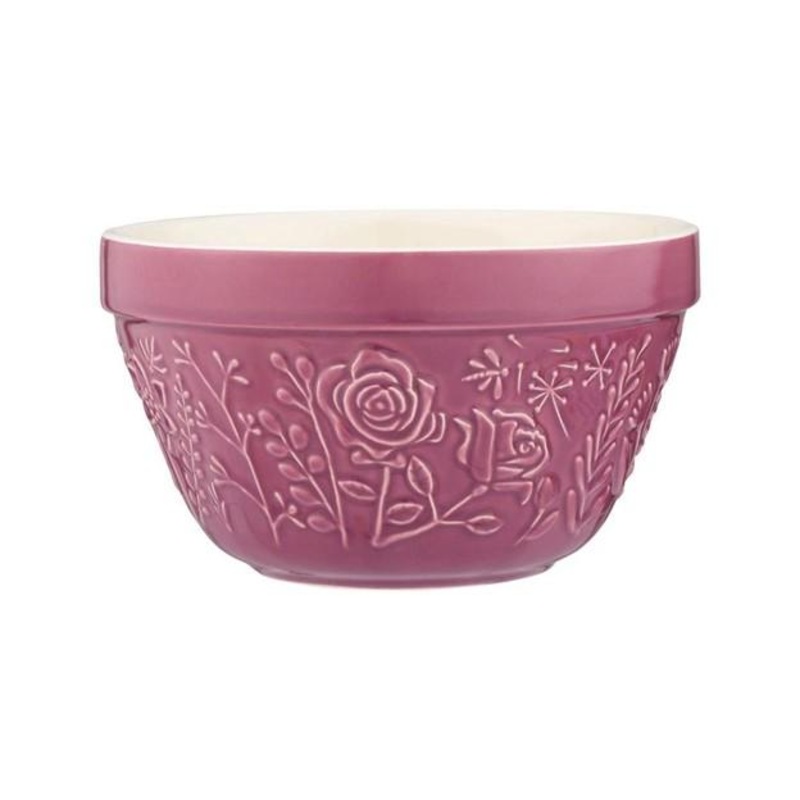In The Meadow Mixing Bowl 30oz Rose (in the color purple)