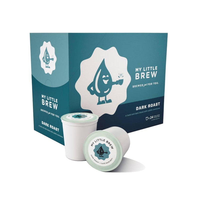 My Little Brew Dark Roast Single-Serve Coffee Pods (Box of 24)