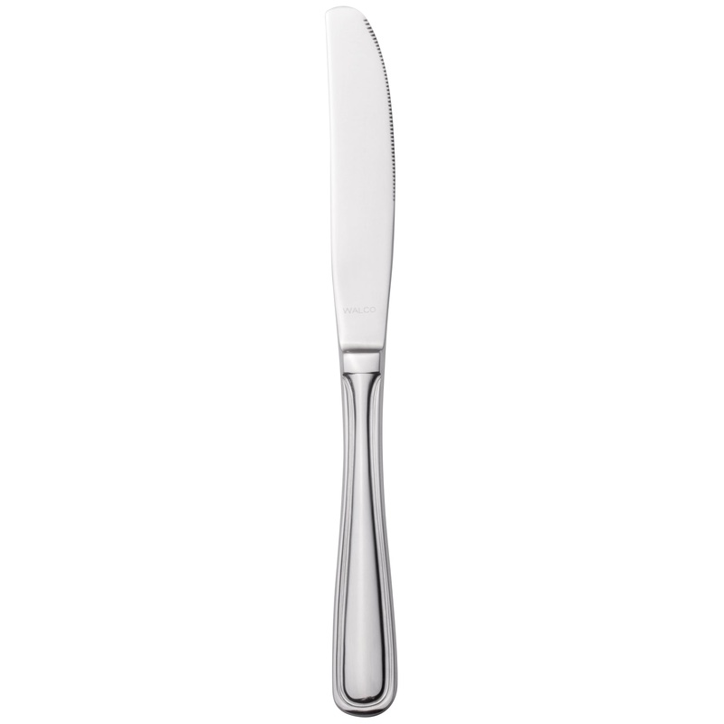 Walco PAC24 Pacific Rim 8 1/4″ 18/10 Stainless Steel Extra Heavy Weight Small Knife – 12/Pack