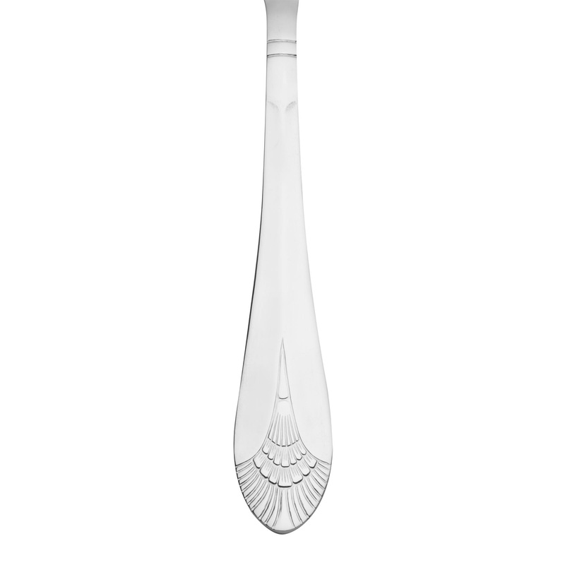 Acopa Monaca 8 1/2″ 18/8 Stainless Steel Extra Heavy Weight European Table Fork – 12/Pack