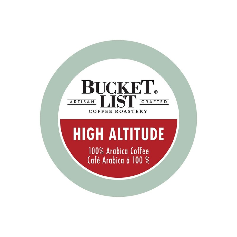 Bucket List Coffee High Altitude Single Serve Pods (Box of 24)