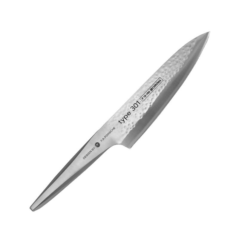 Chroma type 301 – 8″ Chef Knife – Hammered Finish