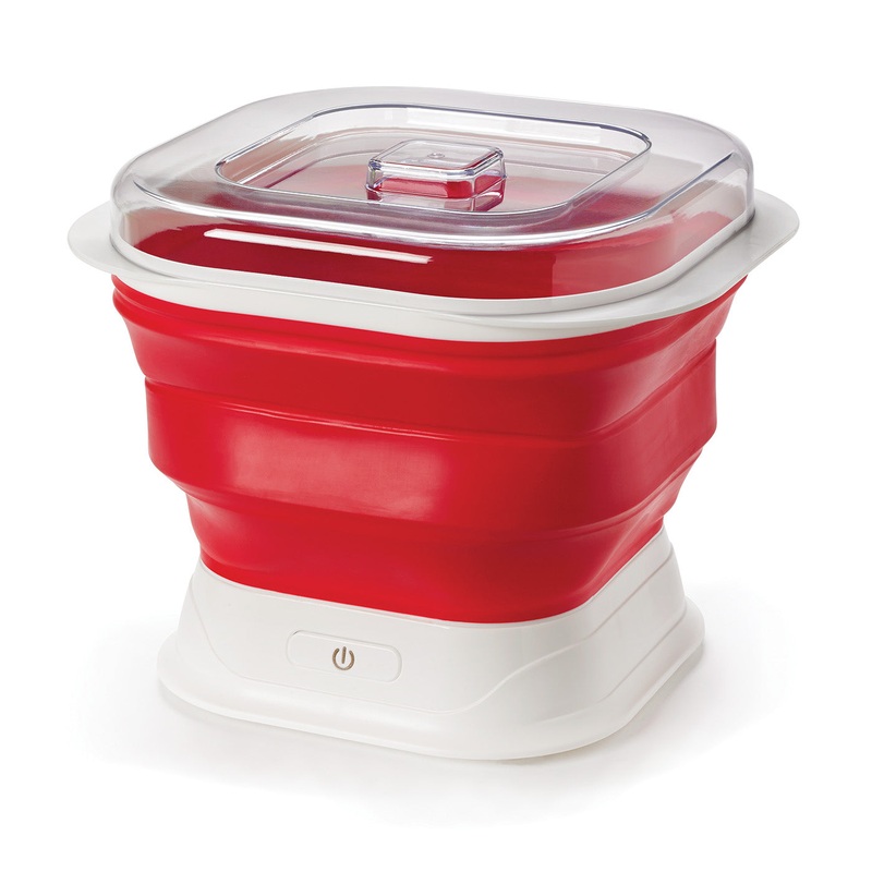 Cuisipro Collapsible Yogurt Maker, Red