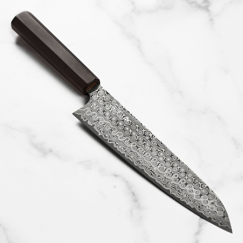 Nigara Anmon SG2 Damascus 9.4″ Gyuto