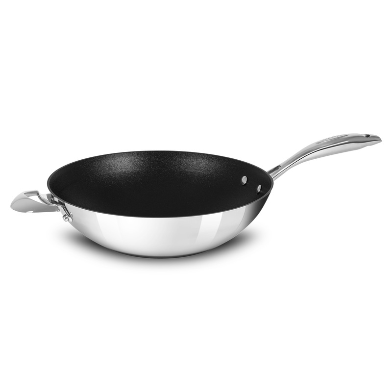 Scanpan HaptIQ 12.5″ Stainless Steel Nonstick Wok