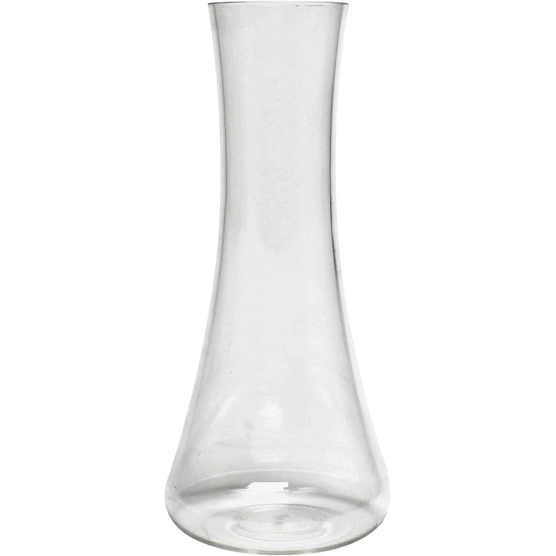 25 oz. / 750 ml Polycarbonate Napa Decanter Clear Color – Beverage Decanter Carafe Juice Container Plastic Pitcher for Water Iced Tea Juice Lemonade Milk Cold Brew and Mimosa Bar