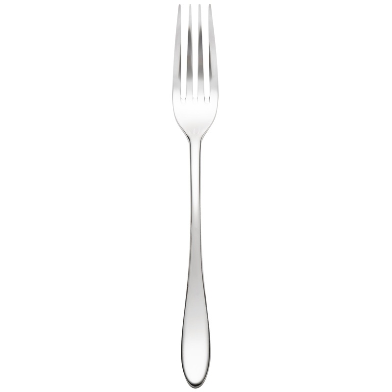 Chef & Sommelier T4701 Lazzo 8 1/4″ 18/10 Stainless Steel Extra Heavy Weight Dinner Fork by Arc Cardinal – 12/Pack