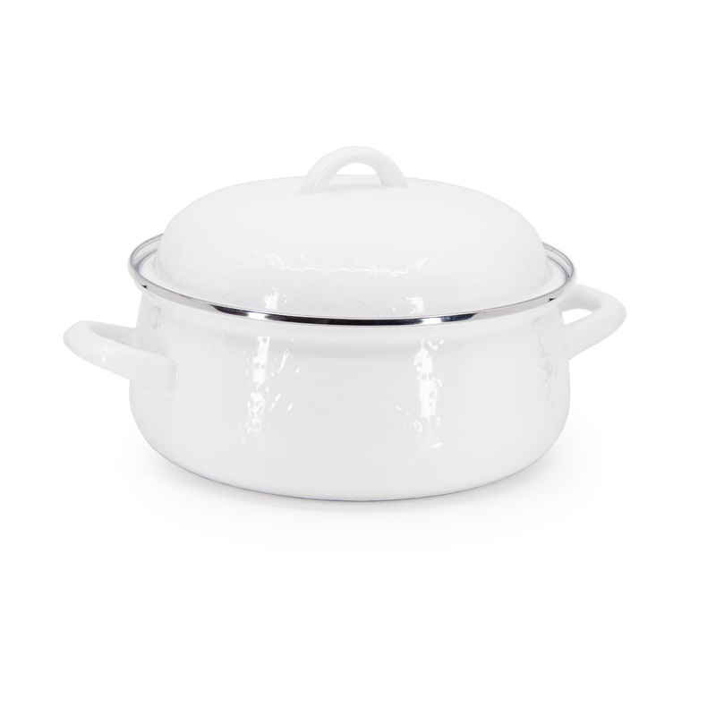 Solid Dutch Oven, White