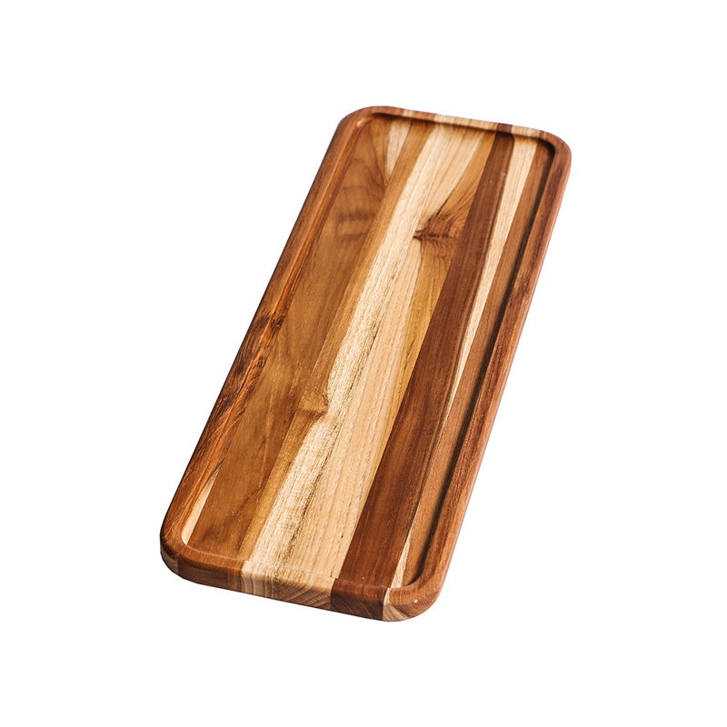 Teak Haus – ESSENTIAL RECTANGLE SERVING TRAY 16 x 5.5 x 0.5 in