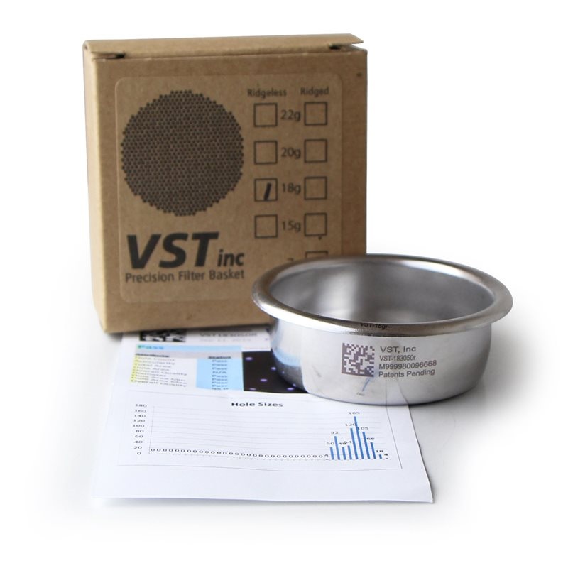 VST Precision 18 Gram Filter Basket – Ridgeless