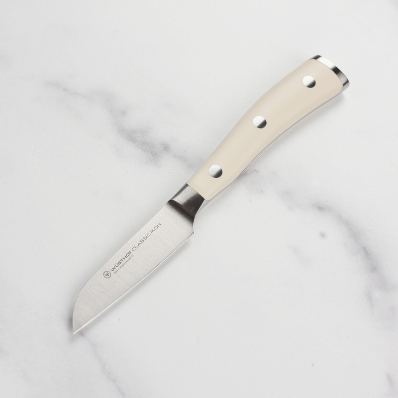 Wusthof Classic Ikon Creme 3″ Flat Cut Paring Knife
