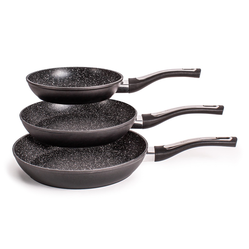 BergHOFF Essentials 3Pc Nonstick Frying Pan Set