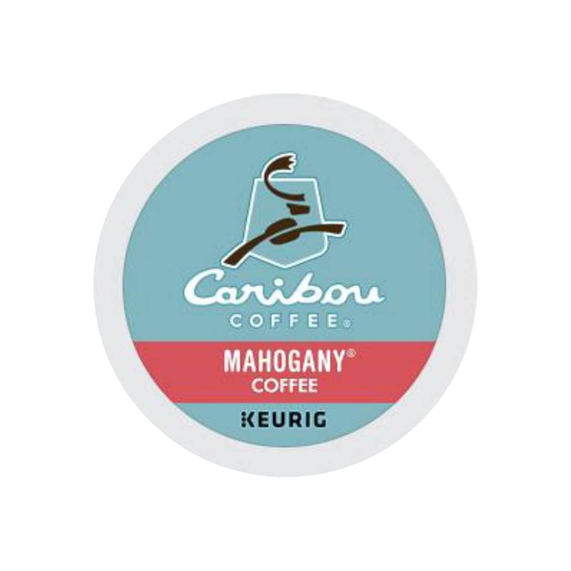 Caribou Mahogany K-Cup Recyclable Coffee Pods (Box of 24)
