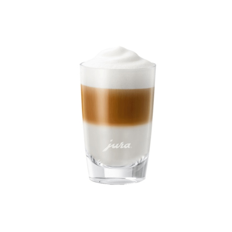 JURA Latte Macchiato Glasses short 71792 (Set of 2)