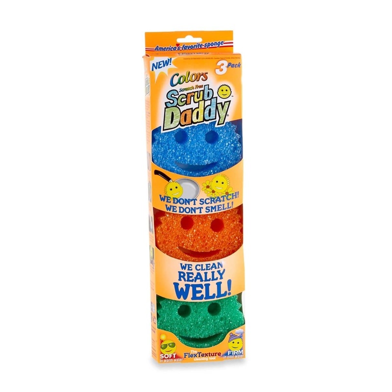 Scrub Daddy 3-Piece Color Sponges Set