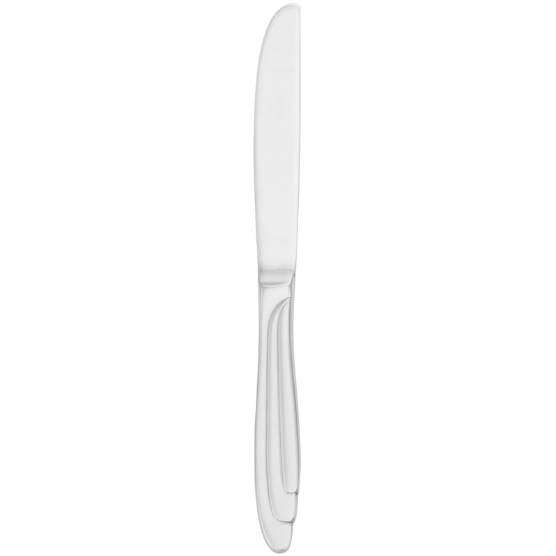Walco 1911 Continuo 7″ 18/10 Stainless Steel Extra Heavy Weight Solid Handle Butter Knife – 12/Pack