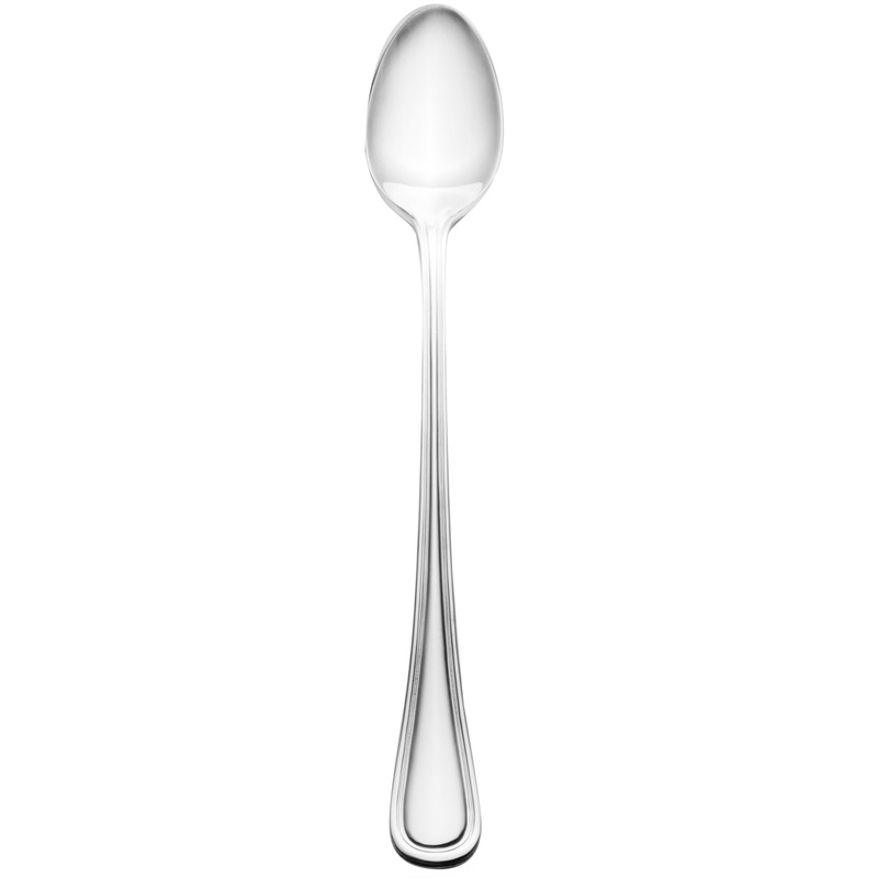 Walco PAC04 Pacific Rim 7 1/4″ 18/10 Stainless Steel Extra Heavy Weight Iced Tea Spoon – 12/Pack