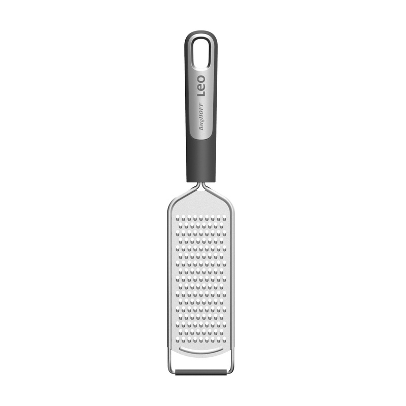 BergHOFF Leo Graphite Stainless Steel Hand Grater 12.5″, Recycled Material