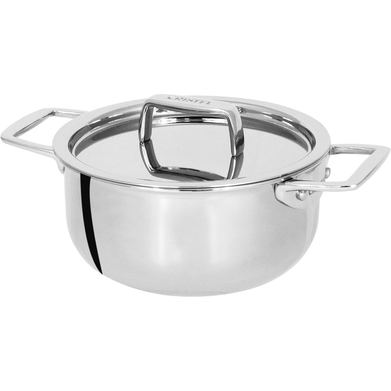 Cristel Castel’Pro Mini Collection – .50 Qt. Mini Stewpan w/Stainless Steel Lid