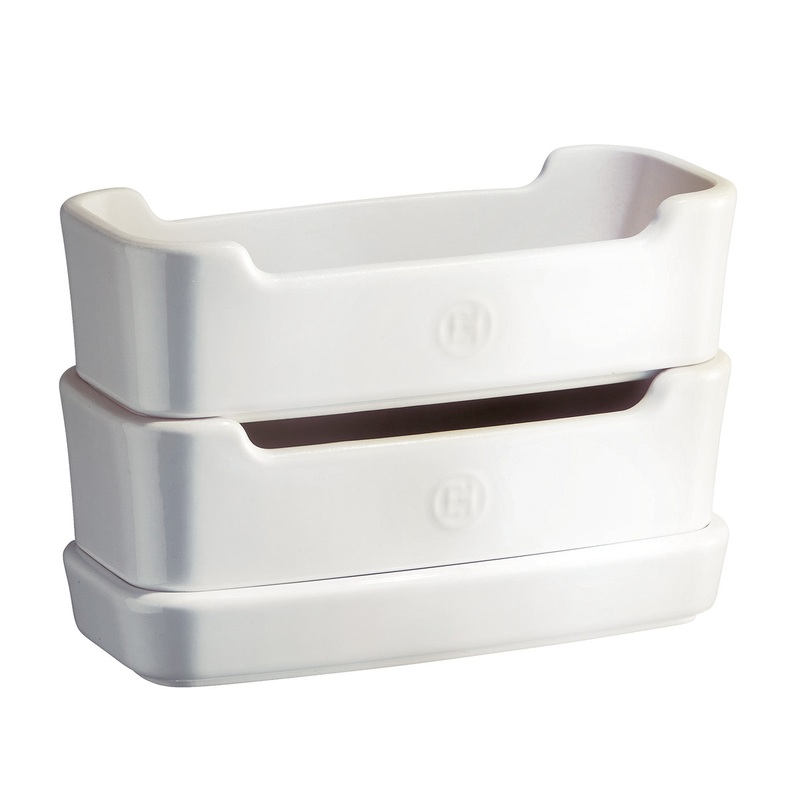 Emile Henry Made in France Sprouter Set, Flour