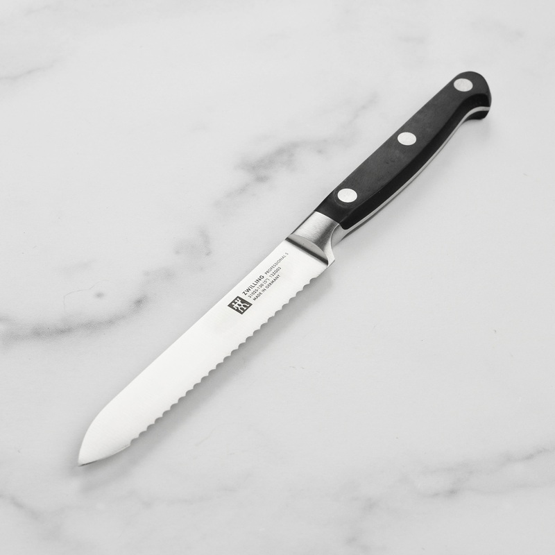 Zwilling Professional S 5″ Serrated Utility Knife