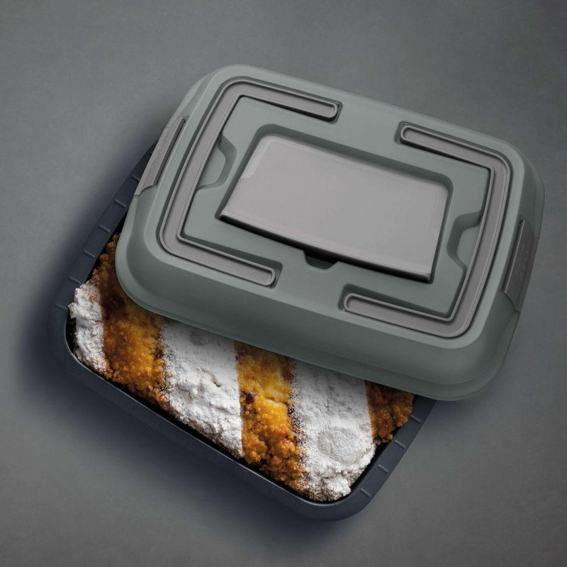 BergHOFF GEM Non-Stick Covered Cake Pan with Slicer