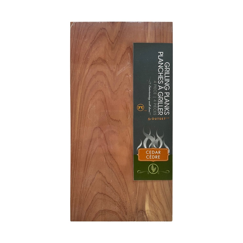 Cedar Planks S/4 5″ x 11″