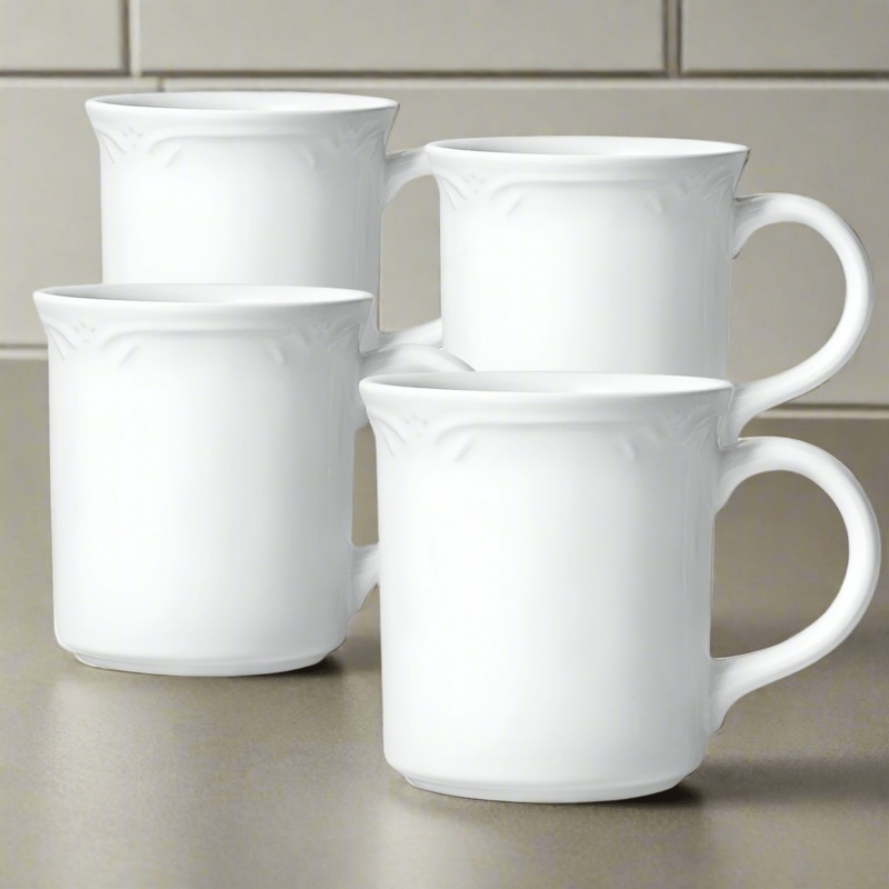 Filigree Set of 4 Mugs