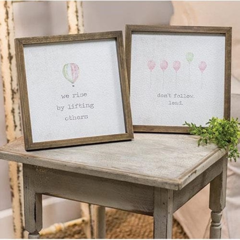 Framed Watercolor Art by CWI