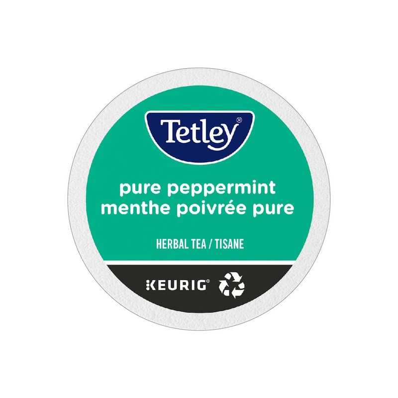 Tetley Pure Peppermint Tea K-Cup Recyclable Pods (Case of 96)