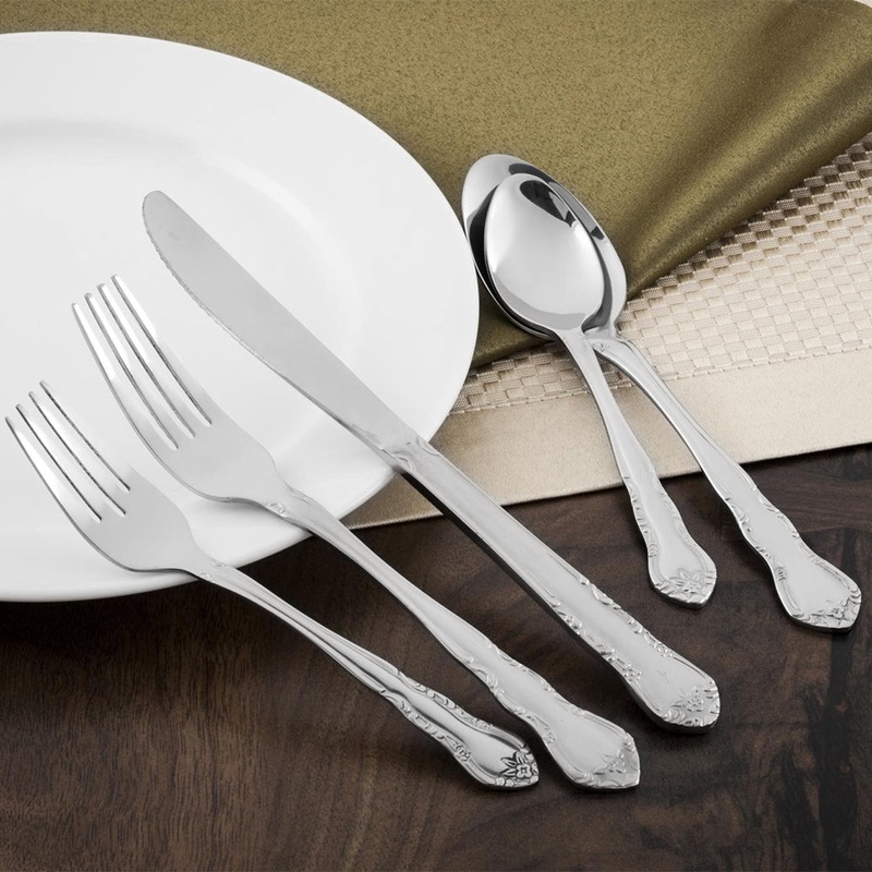 Walco 6503 Discretion 8 3/4″ 18/0 Stainless Steel Heavy Weight Serving Spoon – 12/Pack