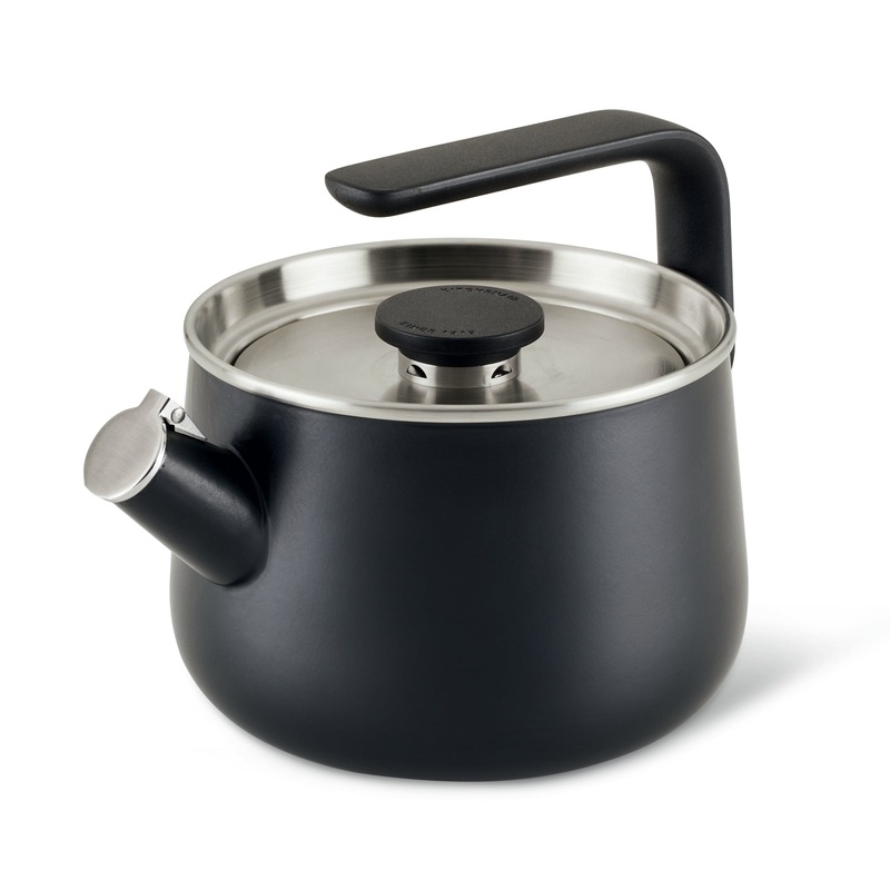Enamel-on-Steel Teakettle
