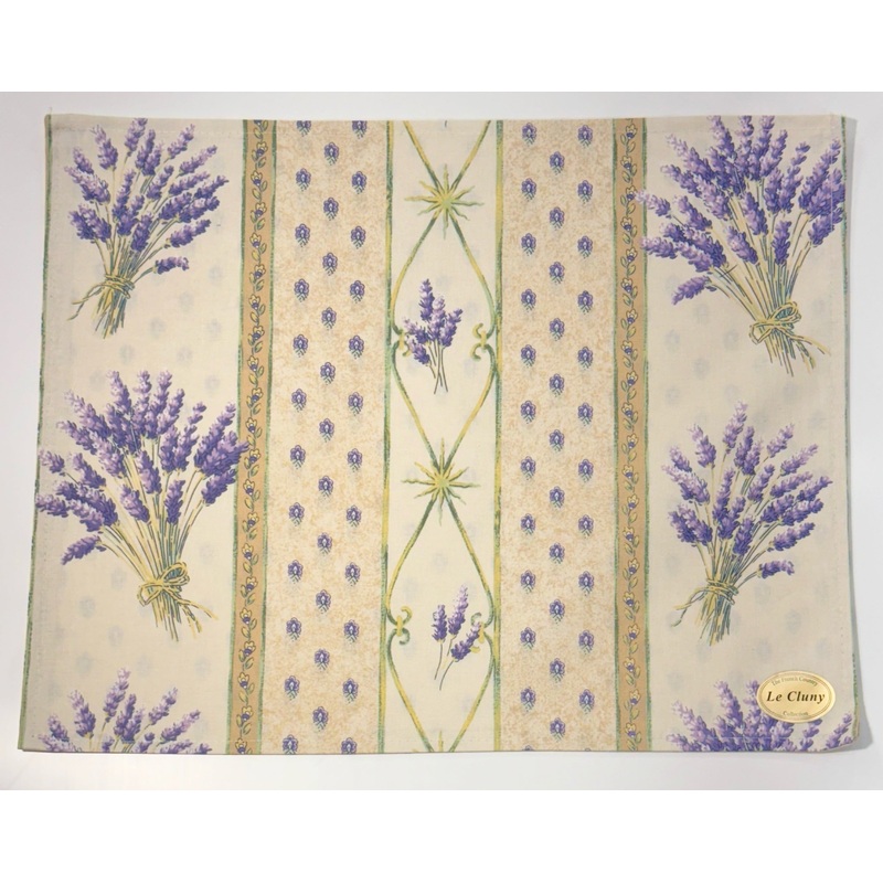 Le Cluny- Provence Lavender Creme Placemat