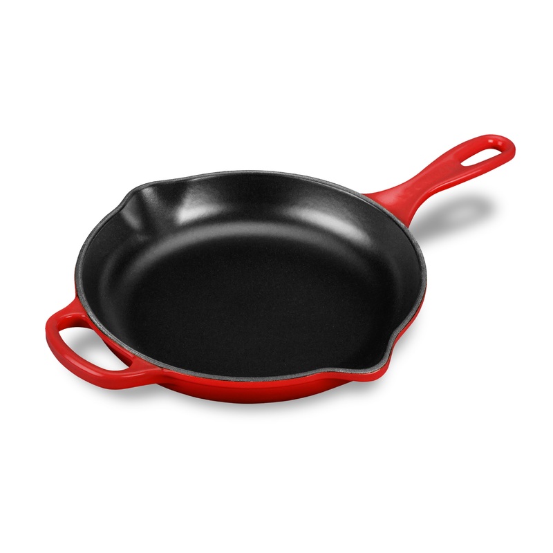 Le Creuset Signature Cast Iron 9″ Cerise Skillet