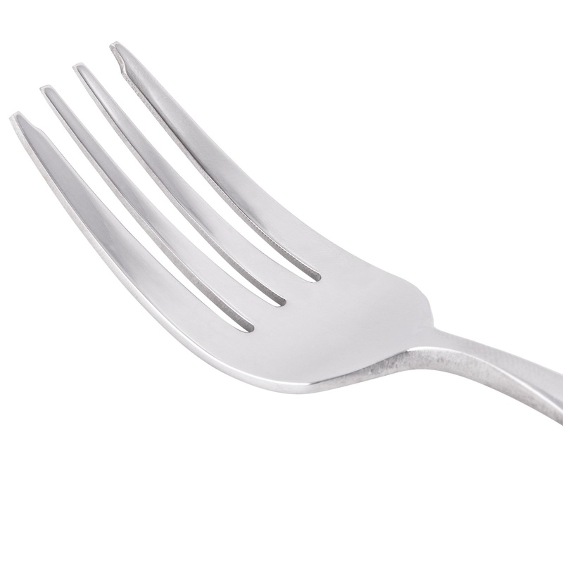 World Tableware 988 038 Zephyr 6 7/8″ 18/8 Stainless Steel Extra Heavy Weight Salad Fork – 12/Pack