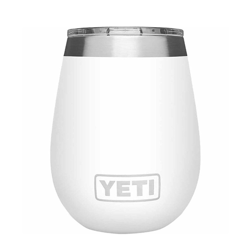 YETI Wine Rambler White with Magslider Lid