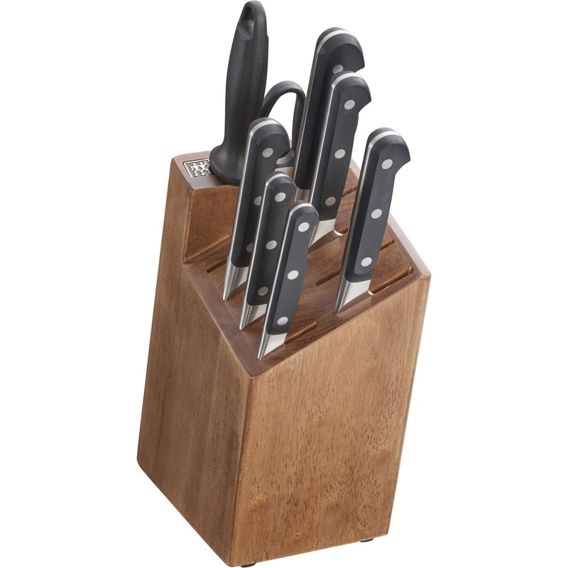 Zwilling Pro Stainless Steel 9-Piece Knife Block Set