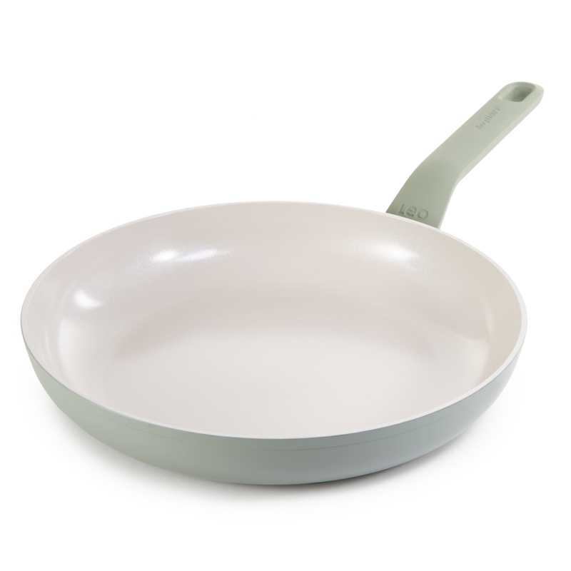 BergHOFF Balance Nonstick Ceramic Frying Pan 11″, Recycled Aluminum, Sage