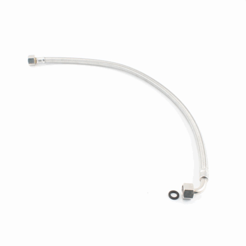 Flexible Stainless Water Line, 55cm 3/8in BSP