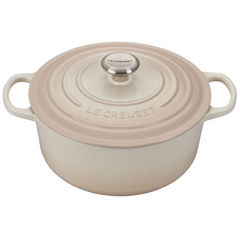Le Creuset Signature Round Dutch Oven 5.5 qt – Meringue